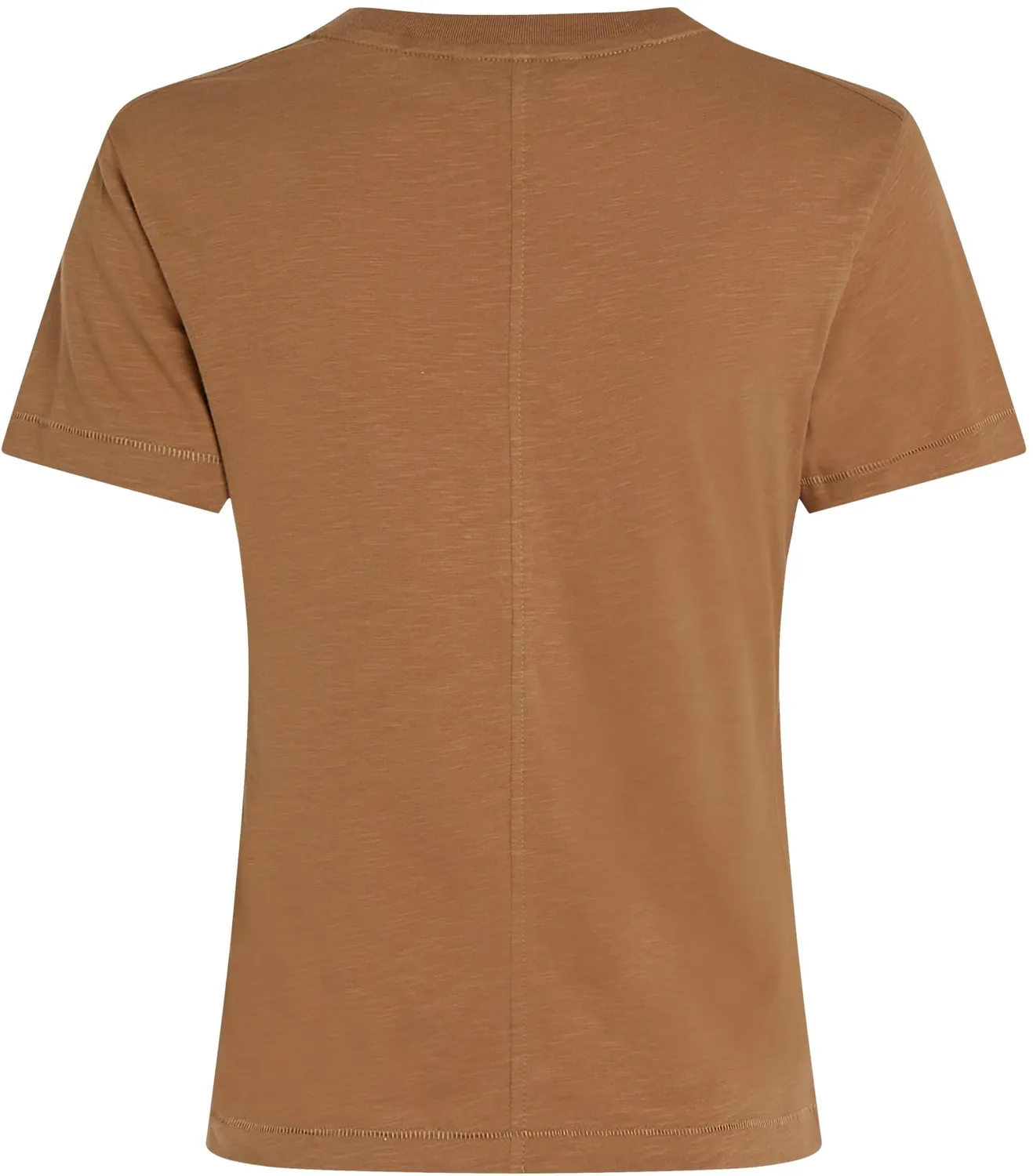 Tommy Hilfiger Slim T-Shirt Donna Scollo Rotondo Cotone