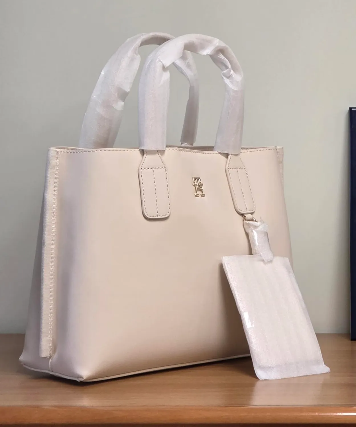 Tommy Hilfiger Distinct Mini tote bag donna blu Space Blue
