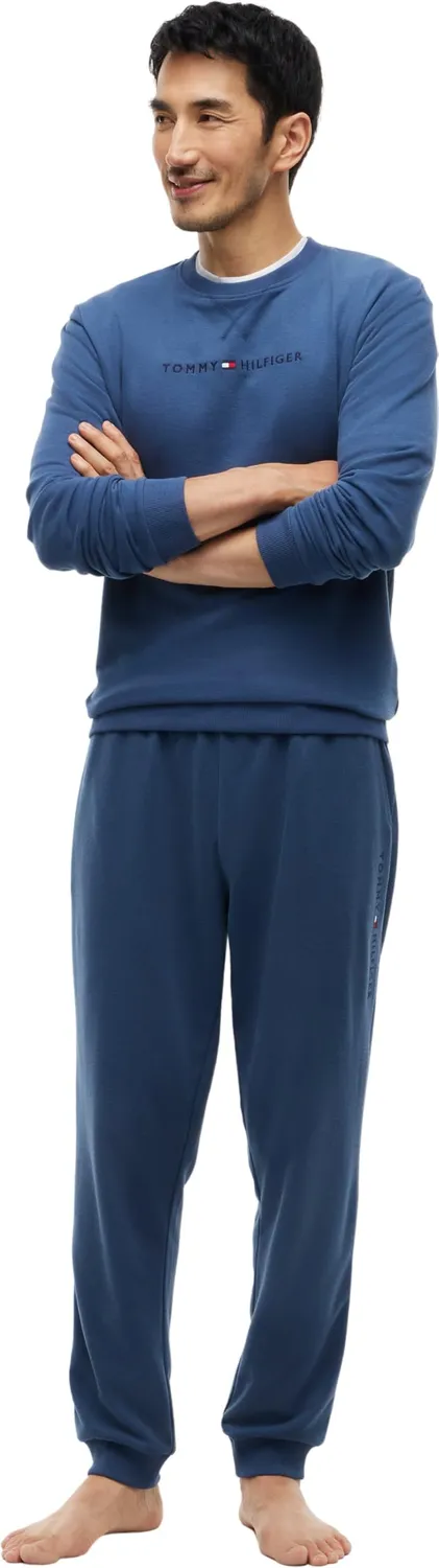 Tommy Hilfiger UM0UM03664 Track Pant uomo L blu