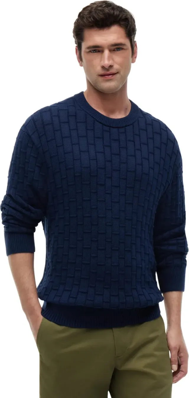 Tommy Hilfiger Mock Cable MW0MW43261 maglione trecce