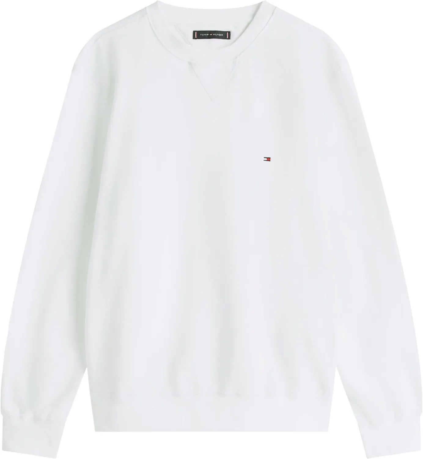 Tommy Hilfiger Essential Fleece MW0MW37232 felpa uomo nero cotone