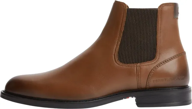 Tommy Hilfiger Chelsea stivaletti uomo 44.5 pelle eleganti