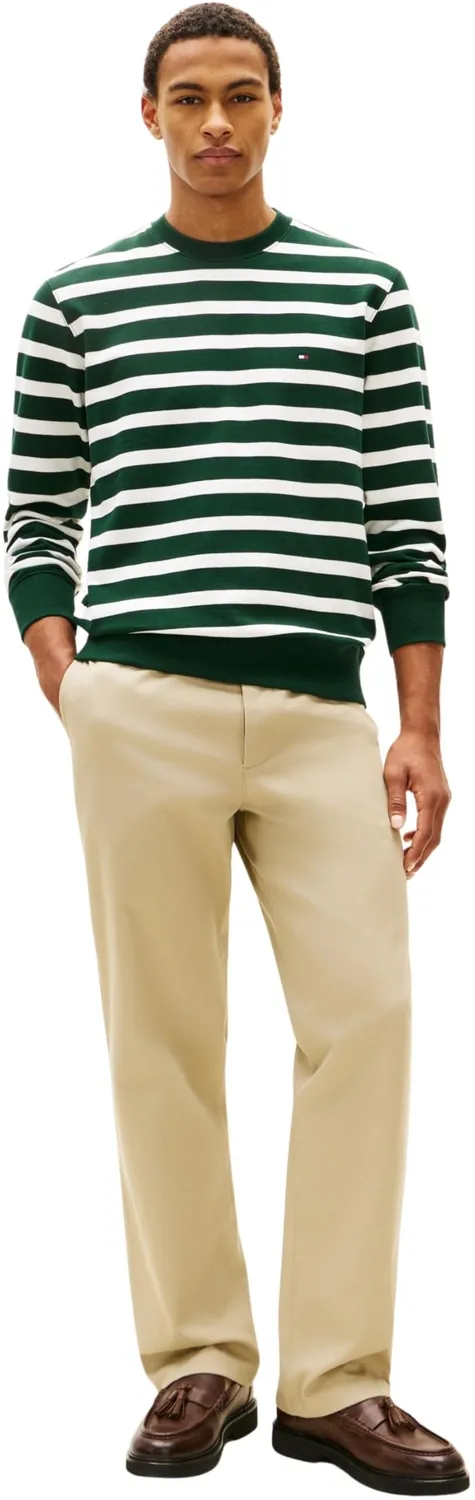 Tommy Hilfiger Ess Terry Block MW0MW41352 Felpa Uomo Girocollo