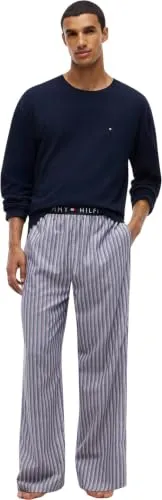 Tommy Hilfiger UM0UM04056 Pigiama Uomo L con Pantalone Lungo