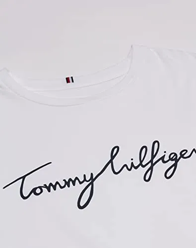 Tommy Hilfiger t-shirt donna scollo rotondo cotone