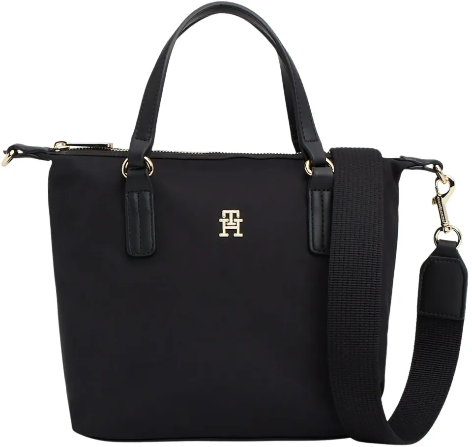 Tommy Hilfiger Poppy Small Tote Bag Piccola Nera
