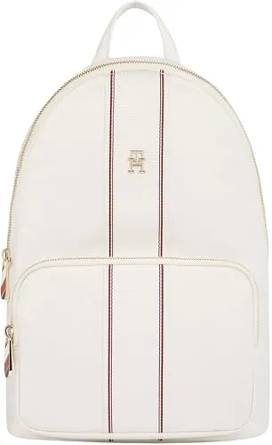 Tommy Hilfiger Poppy Medio Zaino Donna Avorio Ecru Unica