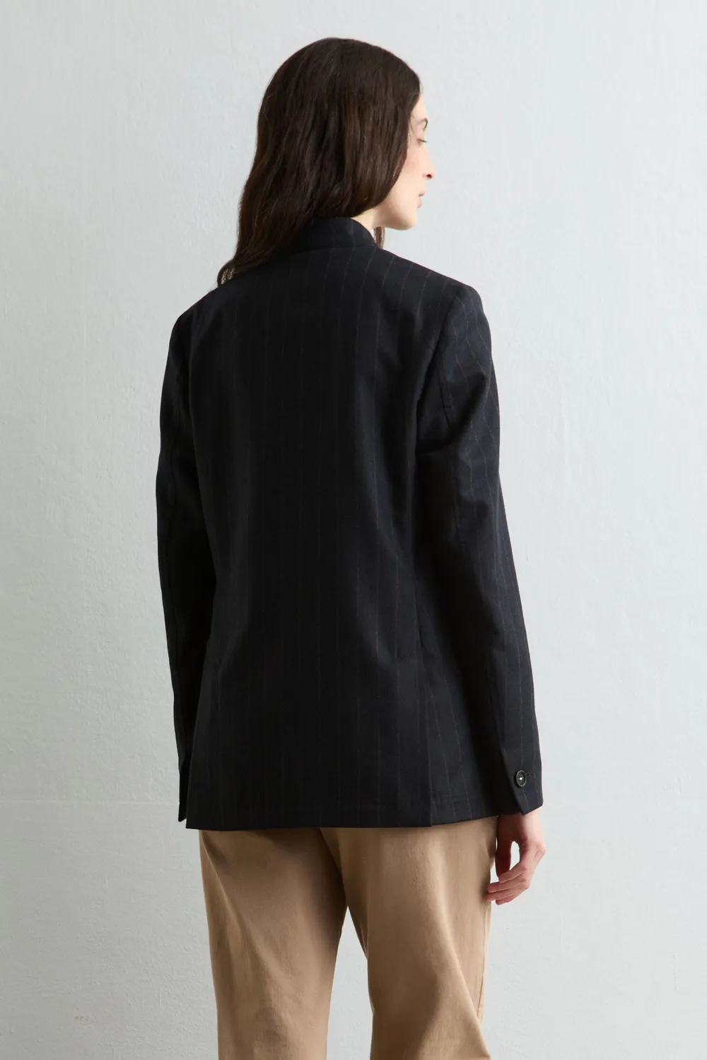 Massimo Alba Baliw giacca donna blu cashmere