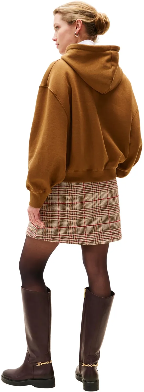 Tommy Hilfiger Classic Script felpa con cappuccio donna M pile