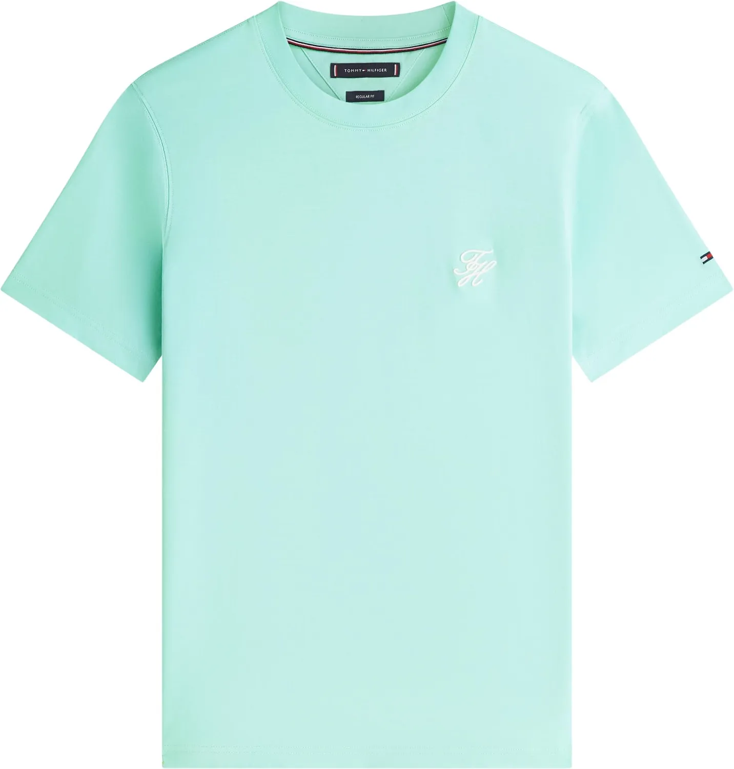 Tommy Hilfiger Script Monogram MW0MW43066 t-shirt uomo M nera