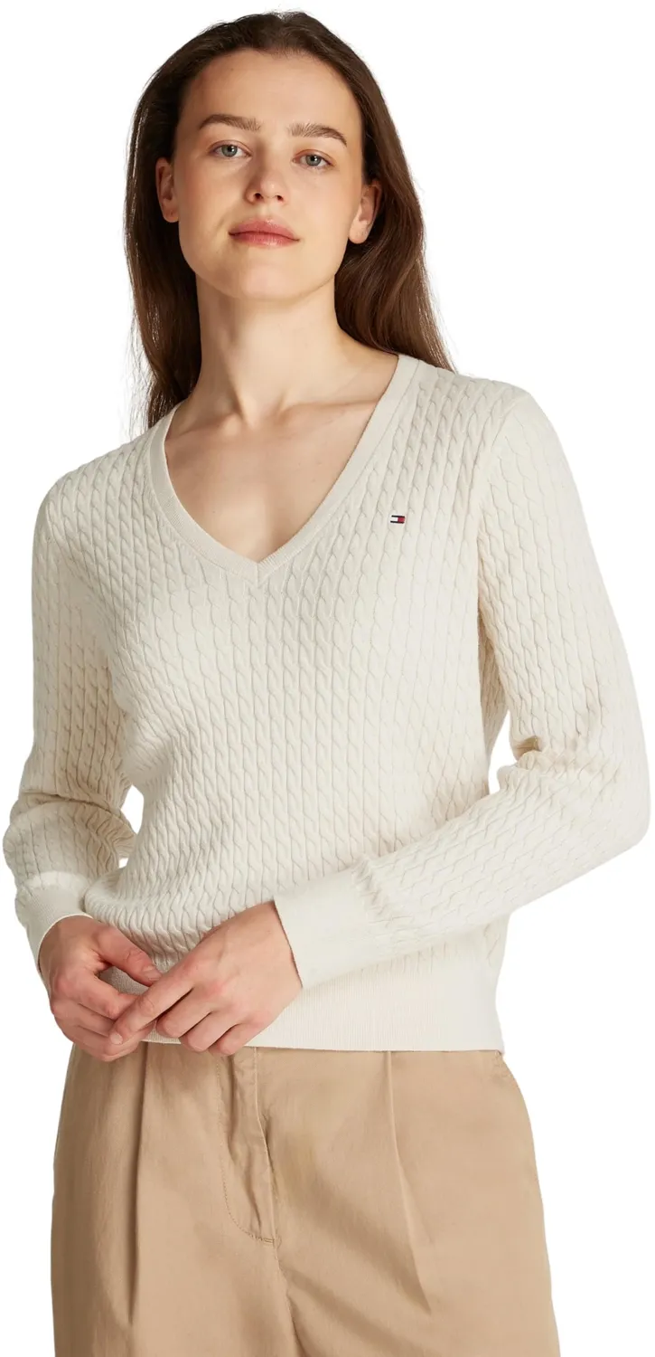 Tommy Hilfiger WW0WW44987 maglione donna girocollo