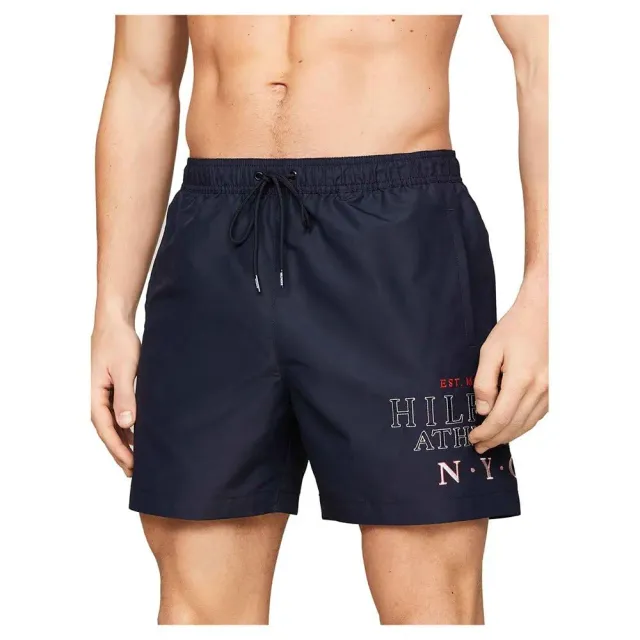 Tommy Hilfiger Drawstring costume mare uomo blu media