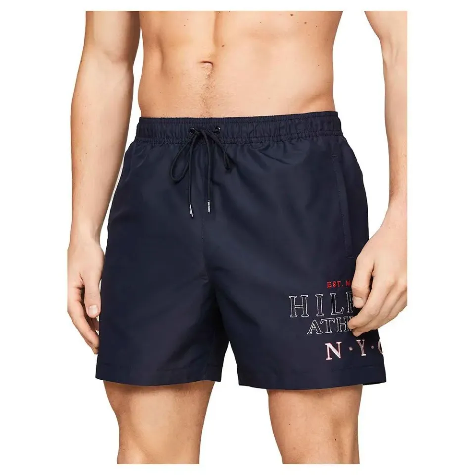 Tommy Hilfiger Drawstring costume mare uomo blu media