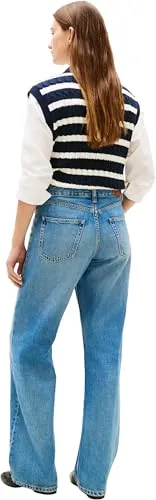 Tommy Hilfiger DNM Finn Ww0ww50621 jeans donna 34W/30L dritti