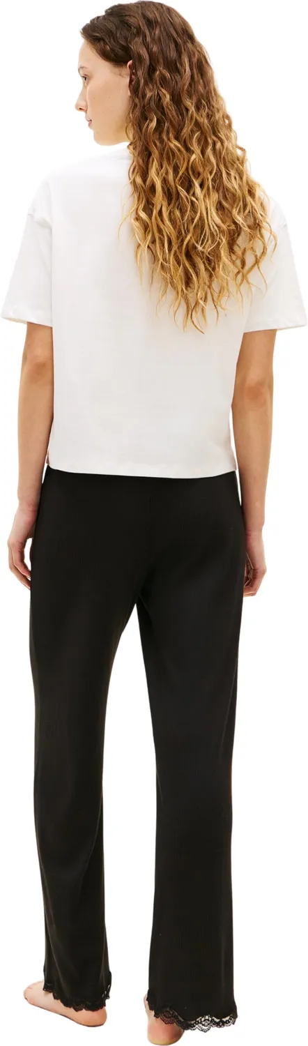 Tommy Hilfiger UW0UW05763 T-Shirt Jersey donna maniche corte