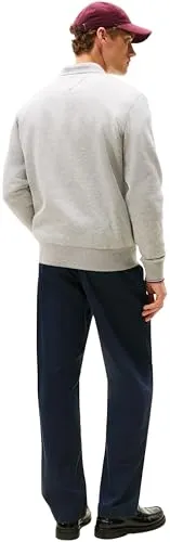 Tommy Hilfiger Tipped felpa girocollo uomo cotone