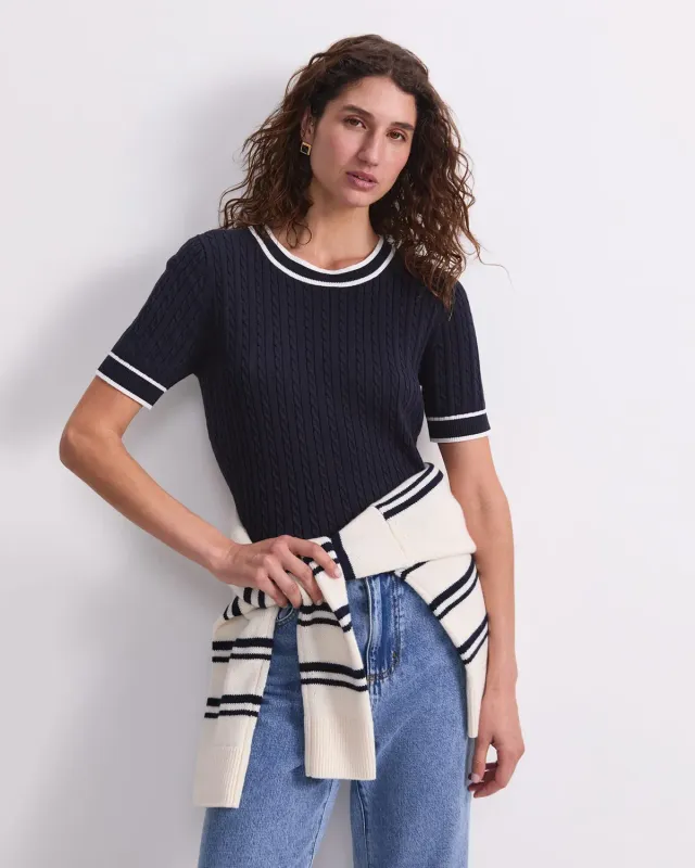 Sportscraft Elka Baby Cable Knit maglione cotone