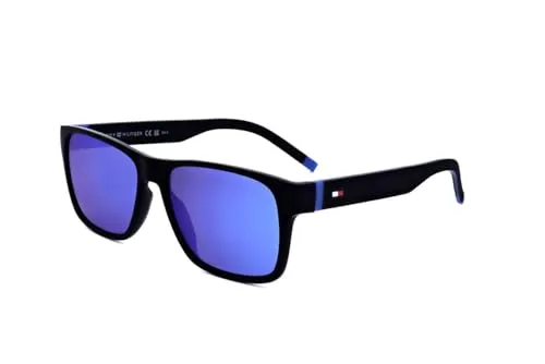 Tommy Hilfiger TH 1718/S occhiali sole uomo 56/16/145 nero blu
