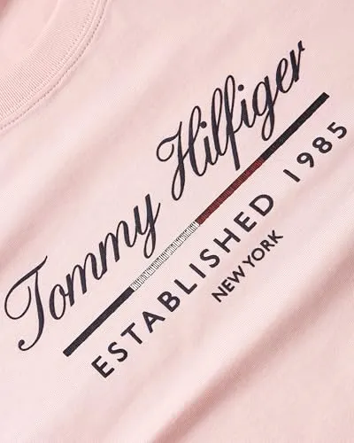 Tommy Hilfiger t-shirt cotone donna grafica maniche corte