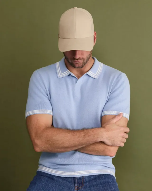 Sportscraft Finnley Knit polo cotone righe M