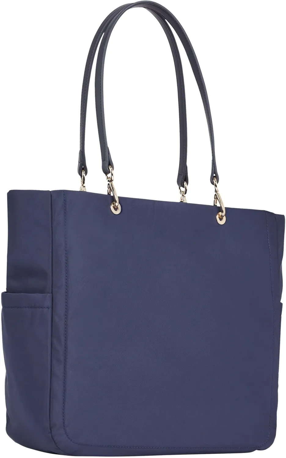 Tommy Hilfiger Spring borsa tote blu Space Blue con zip