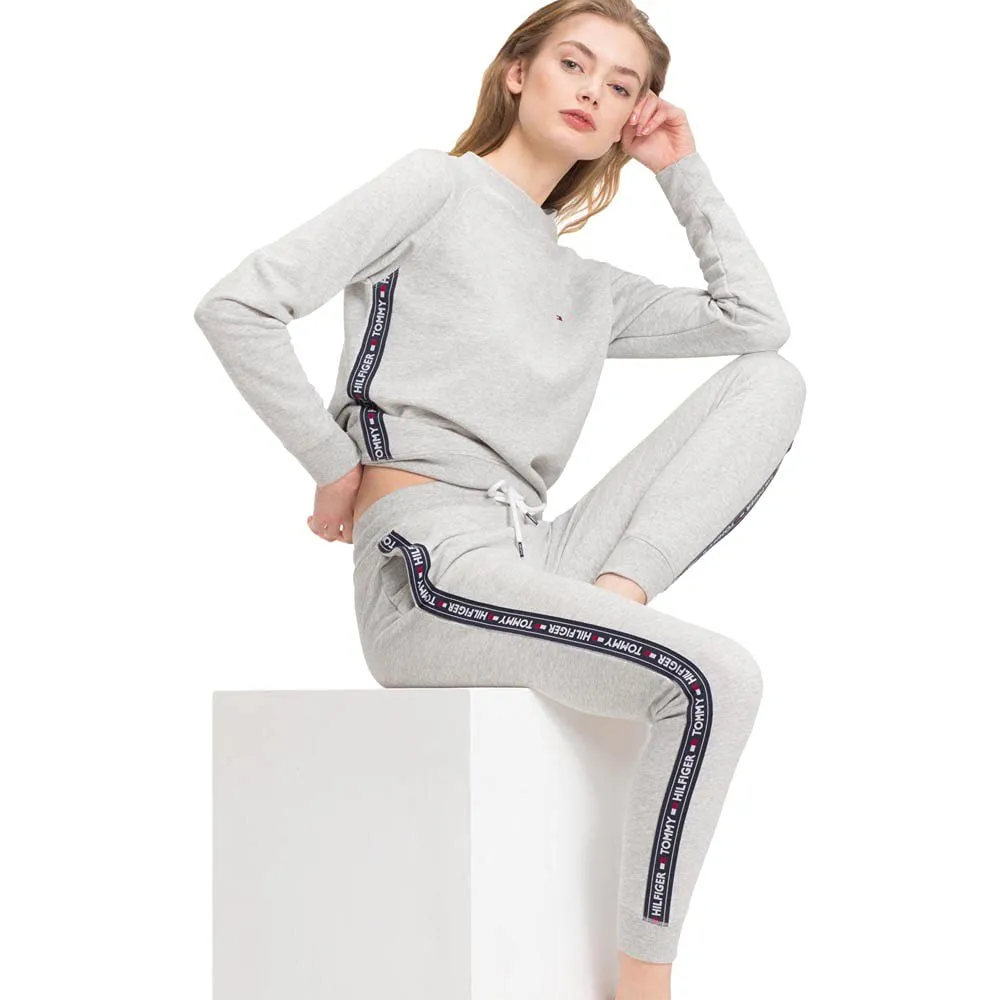 Tommy Hilfiger Sweatpants jogging donna lunghi felpati