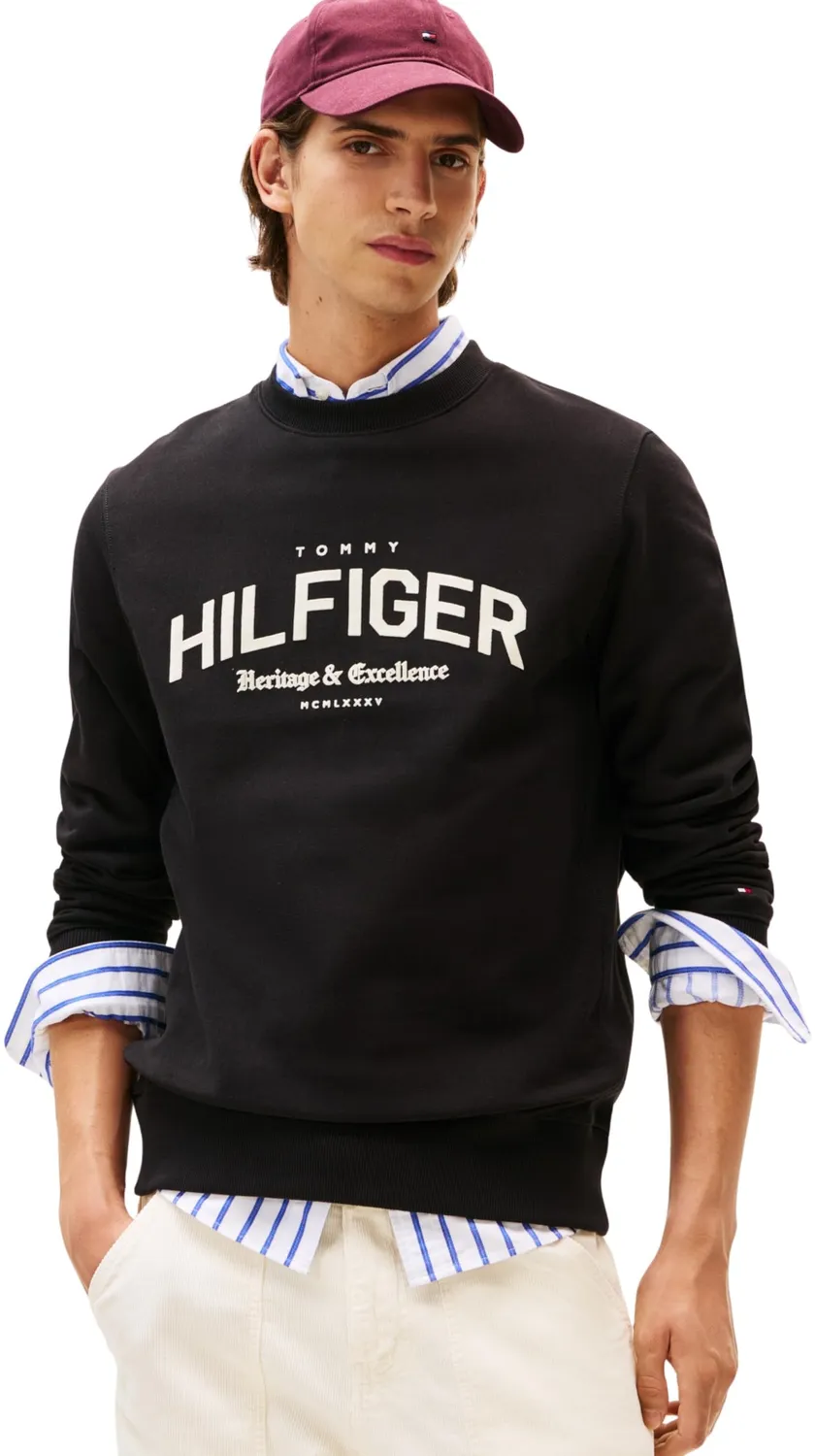 Tommy Hilfiger Arch MW0MW40067 felpa beige M