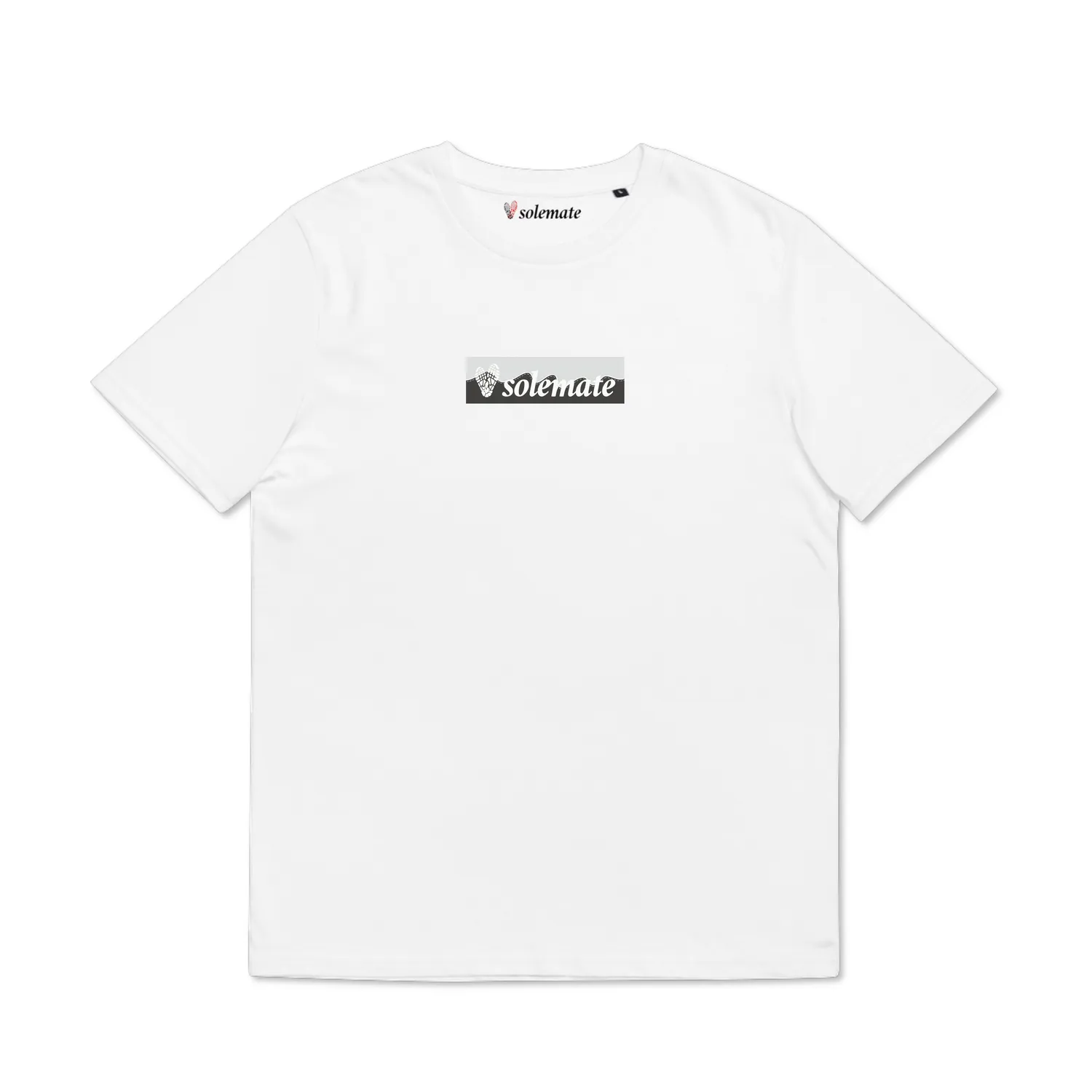 Solemate Wave Black Box Logo maglietta nera cotone