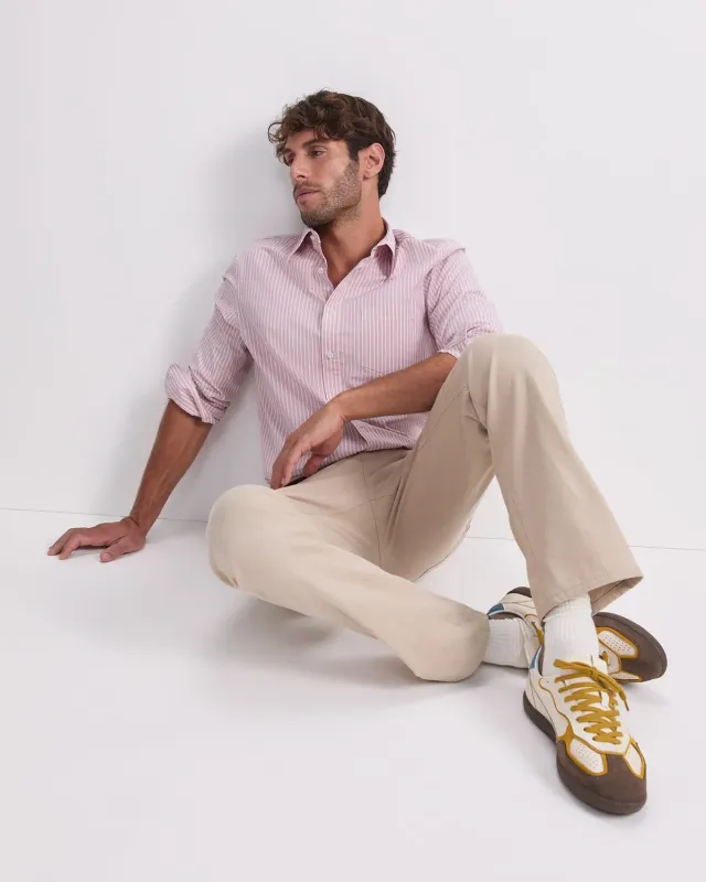Sportscraft Stripe Poplin 208050 camicia uomo righe cotone
