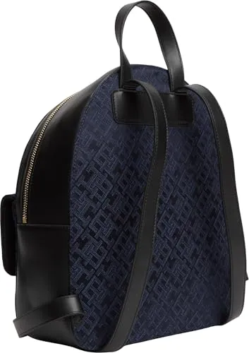 Tommy Hilfiger Jacquard AW0AW18915 Zaino Donna Blu
