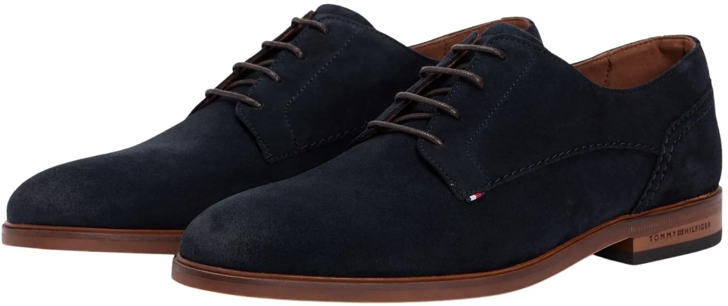 Tommy Hilfiger Suede FM0FM05776 derby uomo camoscio