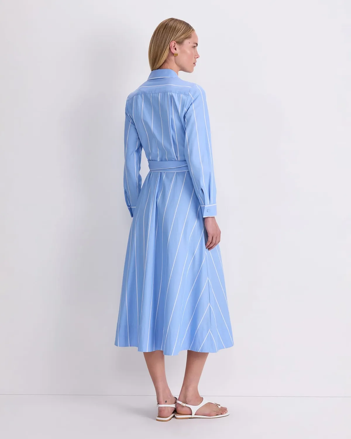 Sportscraft Etta Stripe vestito donna midi a righe