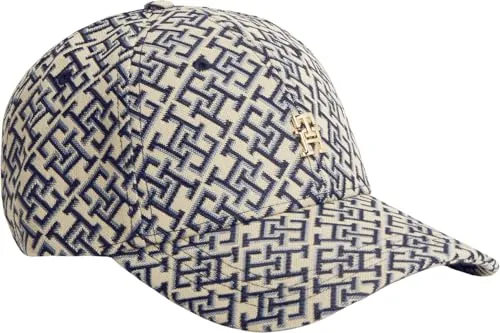 Tommy Hilfiger Monogram Cappellino Donna Space Blue Taglia Unica