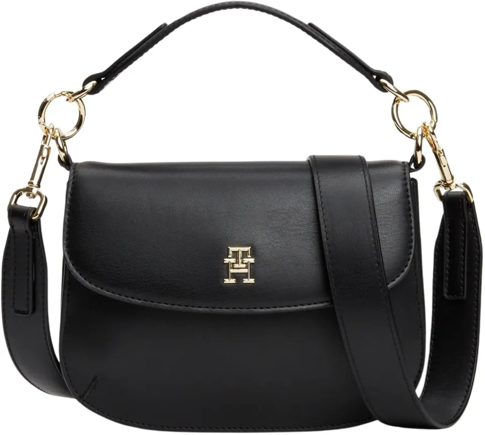 Tommy Hilfiger Chic Crossover borsa a tracolla nera con manico