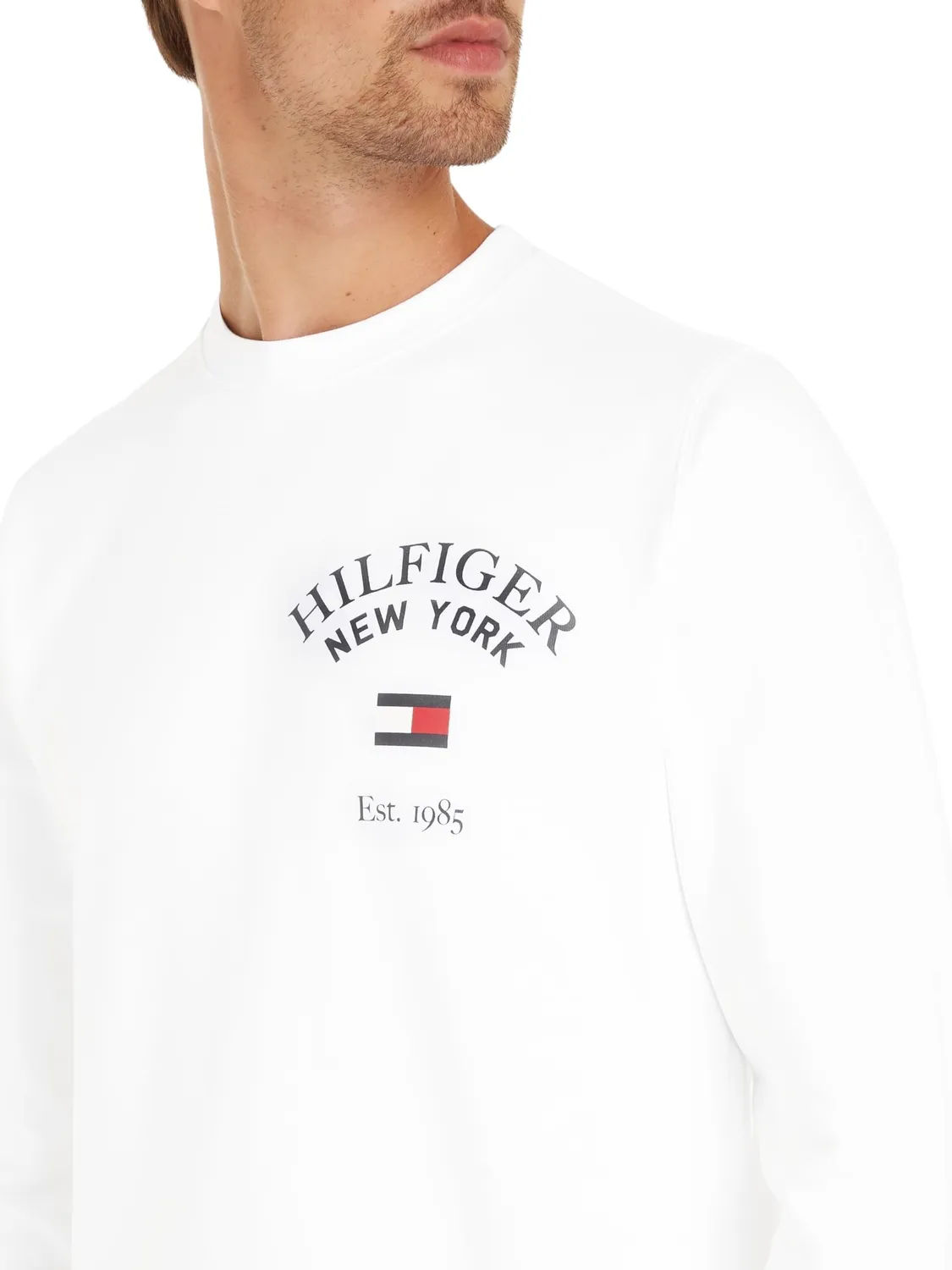 Tommy Hilfiger Adaptive Arched Varsity MW0MW33643 felpa uomo XL