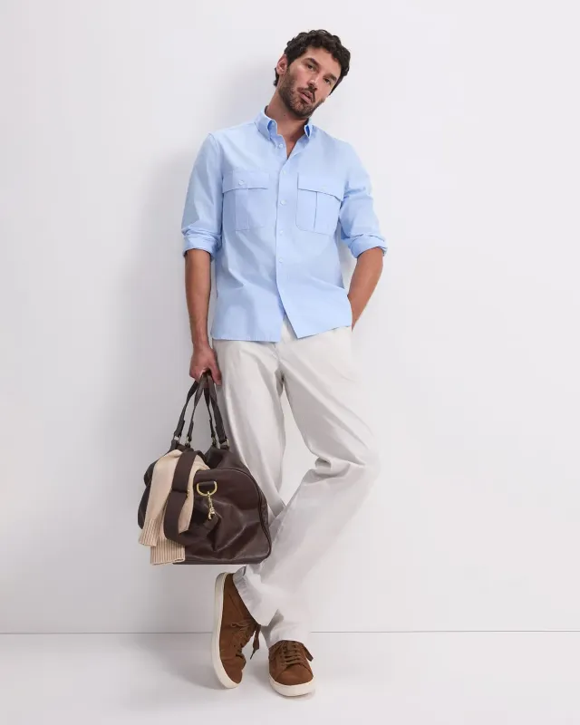 Sportscraft Military 208076 camicia uomo manica lunga cotone