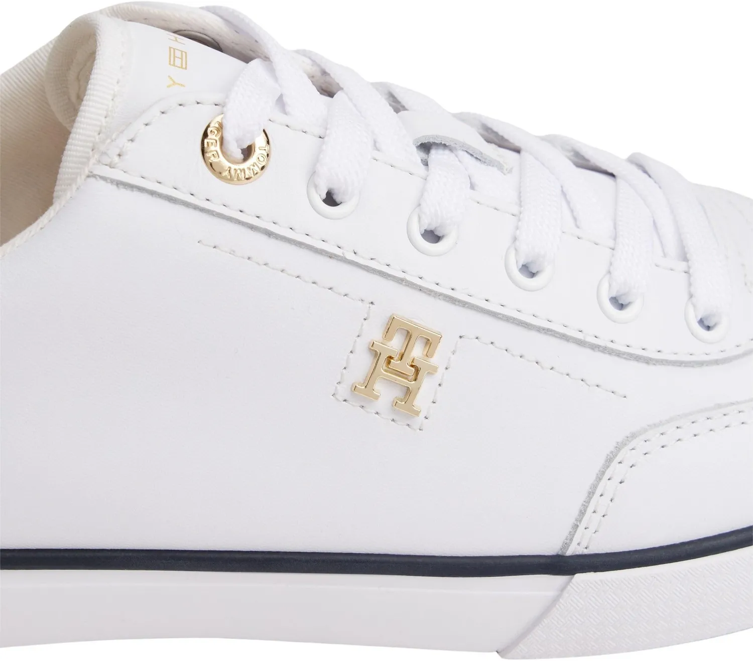 Tommy Hilfiger TH Chic sneakers basse donna 39 bianche
