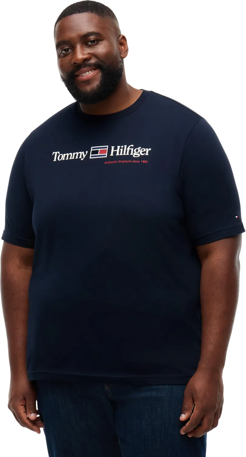 Tommy Hilfiger Brand Love t-shirt uomo nera XXL grafica RWB
