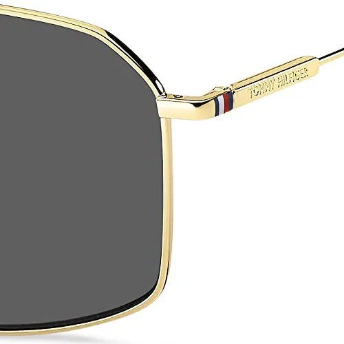 Tommy Hilfiger occhiali da sole uomo geometrici metallo