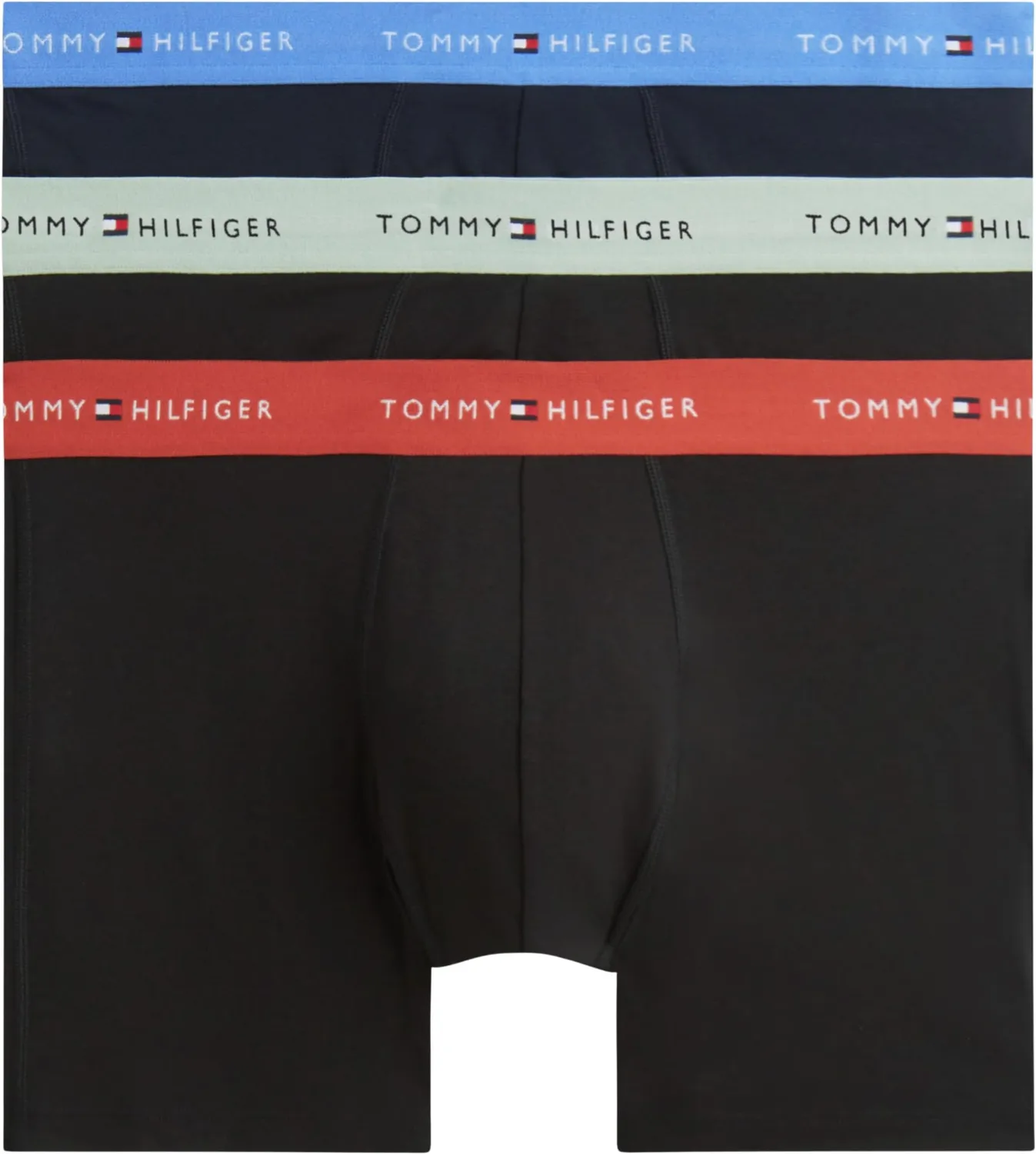 Tommy Hilfiger 3p Boxer Brief UM0UM03874 Boxer Uomo Elastico