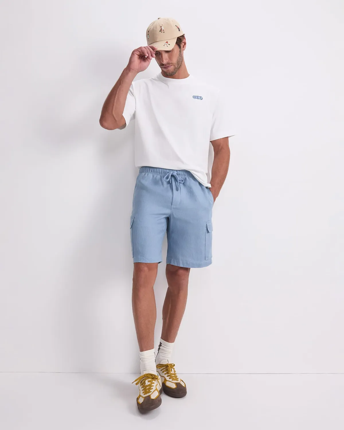 Sportscraft Fawkner Club t-shirt cotone uomo pesante