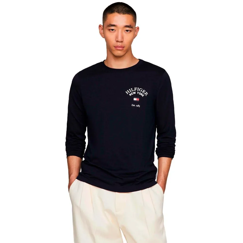 Tommy Hilfiger Maglia Manica Lunga uomo bianca XS