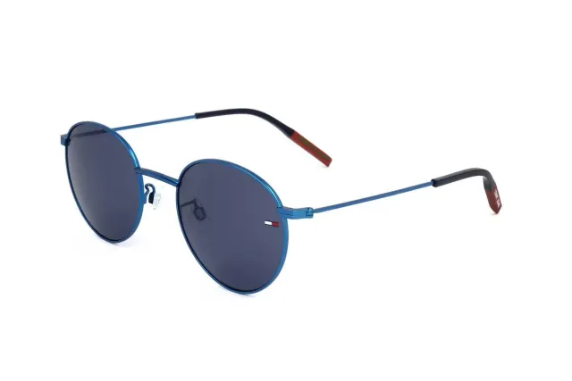 Tommy Hilfiger TJ 0030/S occhiali sole unisex blu opaco 50
