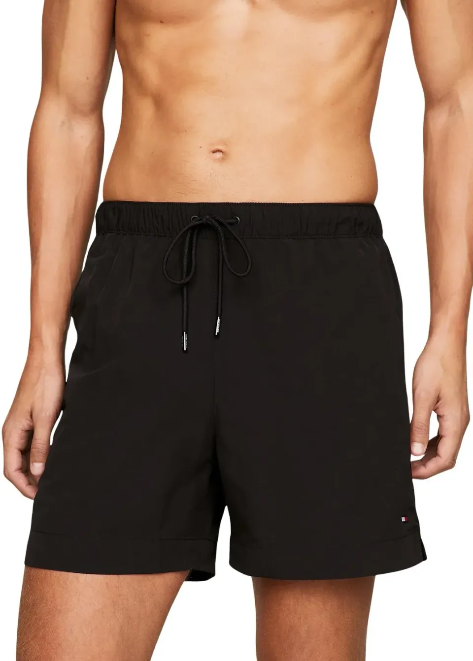 Tommy Hilfiger Medium Drawstring costume mare uomo nero