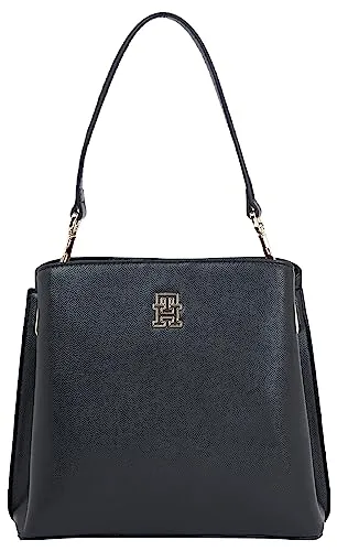 Tommy Hilfiger TH Timeless Bucket Borsa Donna Ecopelle