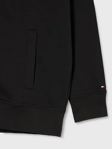 Tommy Hilfiger Felpa con Zip Uomo Plus vestibilità comoda
