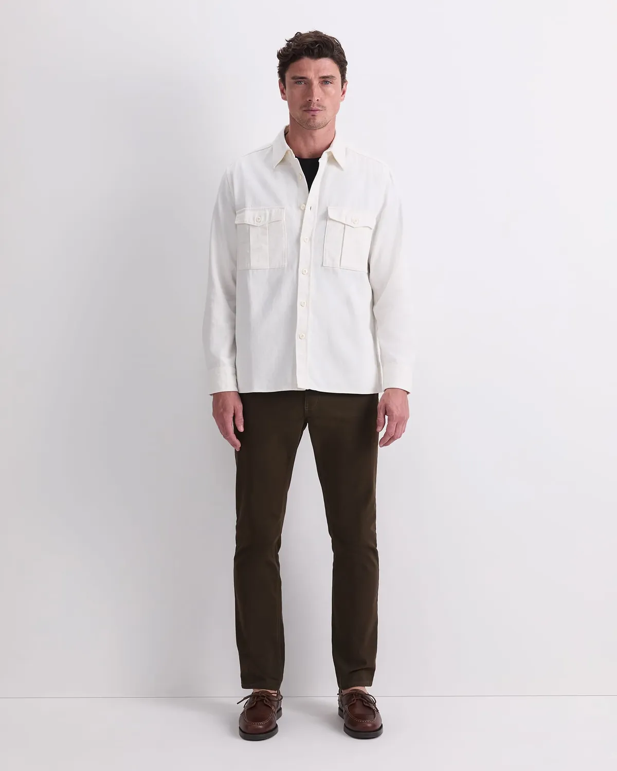 Sportscraft Double Pocket Overshirt camicia uomo
