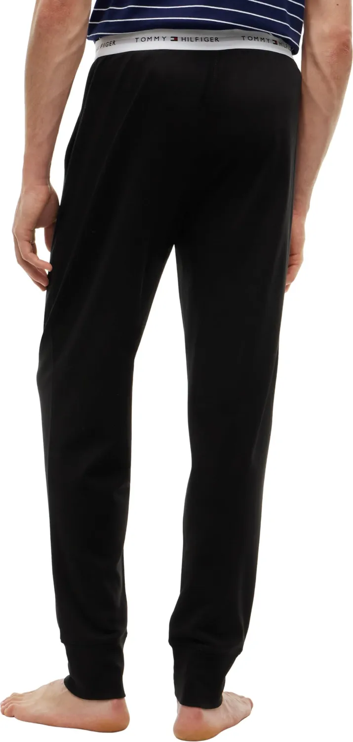Tommy Hilfiger Jersey Cuffed Pant UM0UM03996 pantaloni uomo L neri felpa