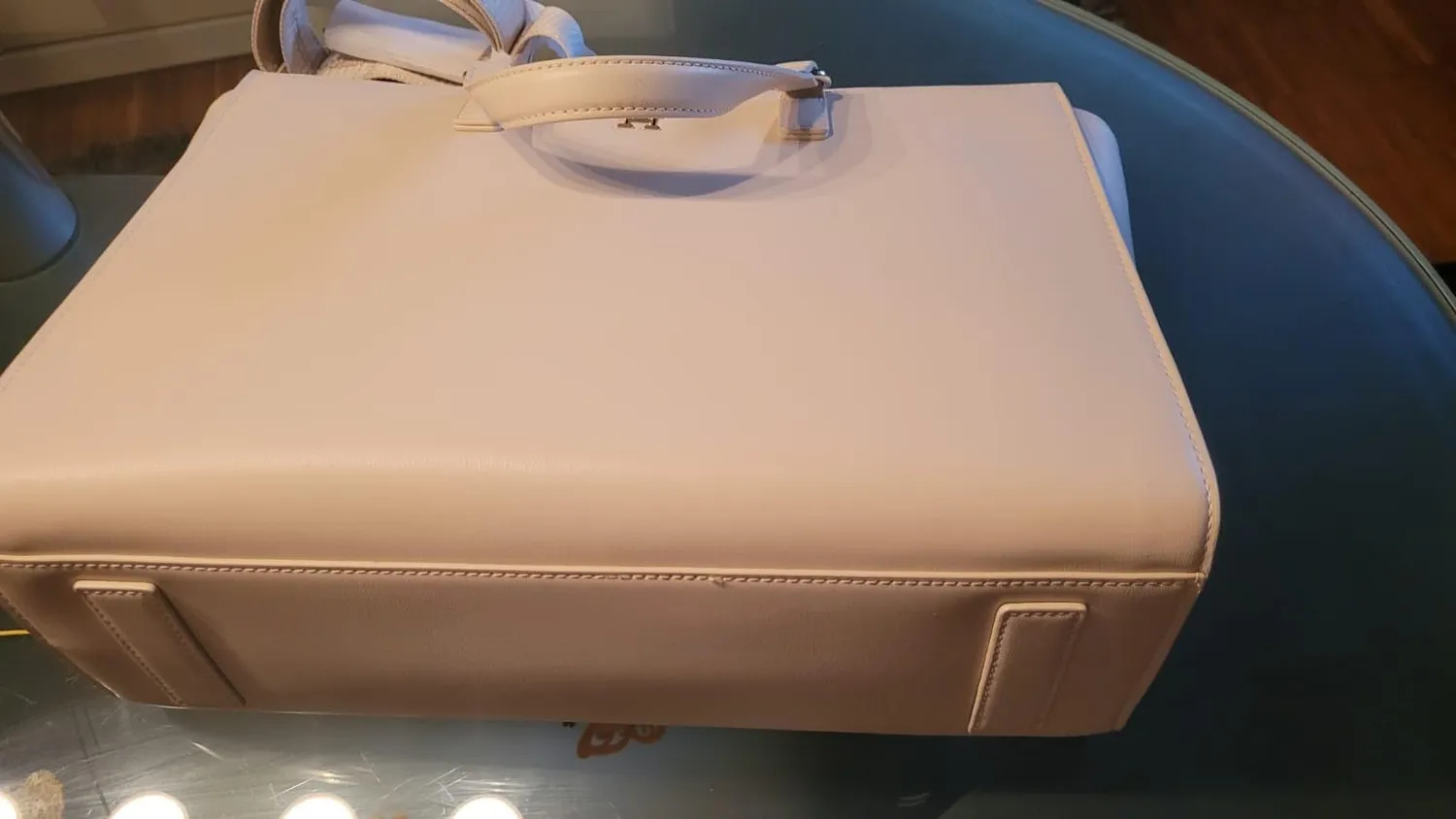 Tommy Hilfiger Fresh Satchel borsa tracolla donna beige grande