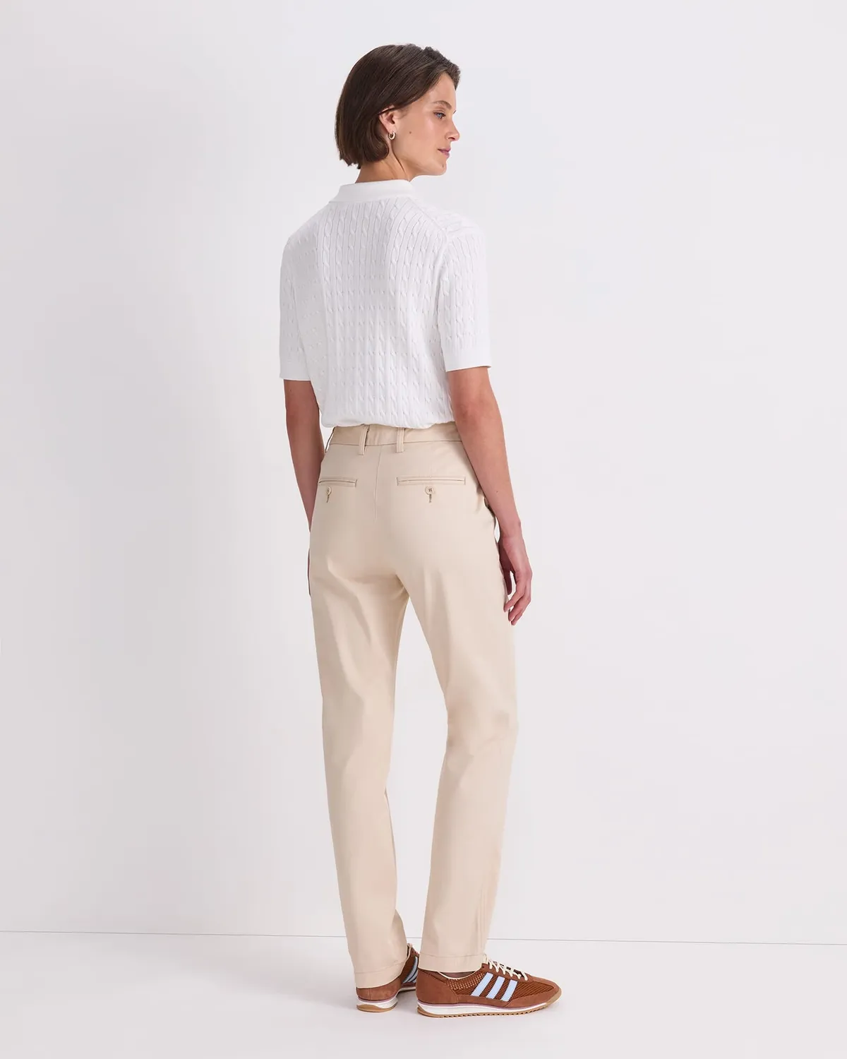 Sportscraft Laura 119284G1 chino donna dritto stretch spazzolato